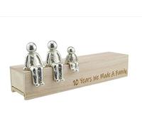 Pirantin 10th Anniversary Idea - 10 Years We Made A Family 100% - Choose Your Family Combination Gift (1 Child)