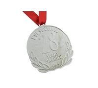 Pirantin 28th Anniversary Medal - I’ve Survived 28 Year Married Medal