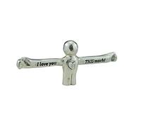 Pirantin I Love You This Much Figure - 23rd Anniversary Unique Gift for Husband or Wife (ilytm23)