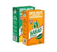 Piraquê Packed Erva Mate for Chimarrão 2x1kg - Traditional and Native Tea for Best Taste