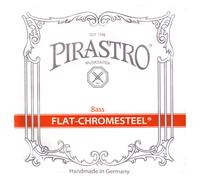 Pirastro 342020 Flat-Chromesteel 3/4 Double Bass String Set Ball End