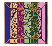 Pirastro Cello Passione Single String A1, 4/4 Steel/Chrome Steel Wound, Premium Synthetic for Professional and Advanced Student Cello Players, Traditional Replacement Accessory