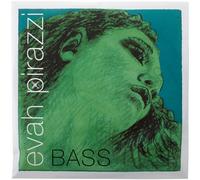 Pirastro Strings Double Bass 3/4 G, D, A, E Synthetic/Chrome Steel Wound Orchestral Tuning Evah Pirazzi - Weich Set
