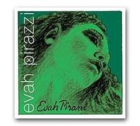 Pirastro Evah Pirazzi Violin String Set, Medium Gauge with Ball End E - Professional Replacement Silver Wound String Set - Heat-Resistant Strings for Violin Players