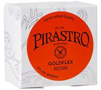 Pirastro Goldflex Violin Rosin for Enhanced String Performance - Violin-Grade Rosin Designed for Evah Pirazzi Gold Strings - Smooth Playing with Rich Sound Projection, Made with Natural Resin