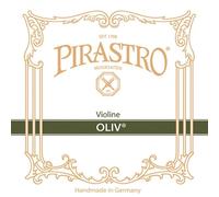 Pirastro Oliv 4/4 Violin Strings Set, Medium Gauge, E-Ball or Loop