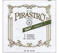 Pirastro Oliv Series Violin D String 4/4 - Silver 13-13/4 Gauge