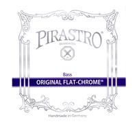 Pirastro Original Flat Chrome 3/4 Double Bass D String Ball End