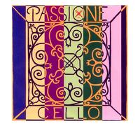 Pirastro Cello Passione Single String A1, 4/4 Steel/Chrome Steel Wound, Premium Synthetic for Professional and Advanced Student Cello Players, Traditional Replacement Accessory