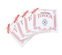 Pirastro Tonica 4/4 Violin Strings with Advanced Synthetic Core, Mediu