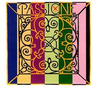 Pirastro Violin String Passione Set, Handmade Medium Finely Wound and Polished Gut Strings, Premium Strings for Professional and Advanced Student Violin Players, Traditional Replacement Accessory