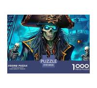 Pirate A Unique 1000 Piece Jigsaw Puzzlepirate Colourful Puzzling Challenging & Brainteasing Adult JigsawsPuzzles - 100% Recycled Cardboard100% Recvcled Cardboard38x26cm/1000pcs