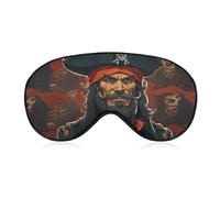 Pirate Captain Sleep Mask Eye Mask Eye Masks for Sleep Sleep Masks for Women Men Travel Eye Mask Adjustable Sleeping Mask Sleep Mask Blackout Cute Sleep Mask