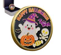 Pirate Coin,Ghost Collectible Commemorative Halloween Coin | Art Display Home Decor for Collectors Enthusiasts Holiday Table Desk Cabinets Women Men Birthdays Party Carnival Bedroom