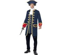 Pirate Commander Costume Adult Medium