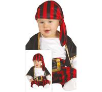 Pirate Costume Boys Pirates Outfit Toddler Storybook Fancy Dress Age 2-3