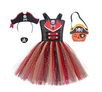 Pirate Costume Girls Halloween Theatrical Performance Outfit