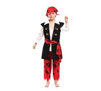 Pirate Costume Kids Halloween Dress Up Etiquette Performance