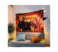 (Pirate Costume Show, ?150x130?) Anime hanging cloth One Piece Naruto Internet celebrity rental room decoration decorative wall cloth tapestry