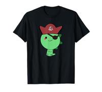 Pirate Dino Talk Like a Pirate Day Toddler Girl Boy T-Shirt