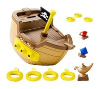 Pirate Dive Set - Pool Game for Underwater Adventure | Treasure Ship Theme featuring Key Coin Gem Pieces Sinking Play Elements Bright Colour Design Interactive Retrieval Fun suited toward Vacation