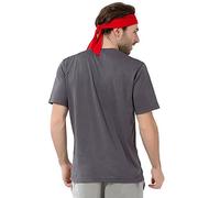 Pirate Dress up Head Tie, Adjustable Ninja Headband, Sports Headband Tie Headband for Running Working out Tennis Karate Athletics Pirate Costumes (Red)