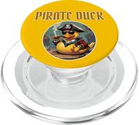 Pirate Duck Cruise Cigar Cocktail Hat Sunglasses Swords Fun PopSockets PopGrip for MagSafe