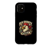 Pirate Eagle Sea Shanty Vibes Case for iPhone 11