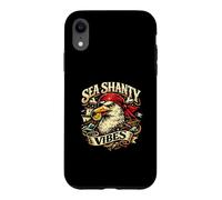 Pirate Eagle Sea Shanty Vibes Case for iPhone XR