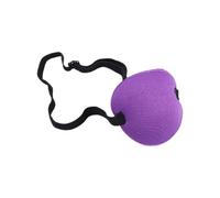 Pirate Eye Patch Unisex Pirate Eye Patch Single Mask Adjustable Concave Child Cosplay Costume Props(Purple)