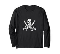 Pirate Flag, Calico Jack Rackham Long Sleeve T-Shirt