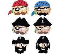 Pirate Foam Mask - Pack of 12
