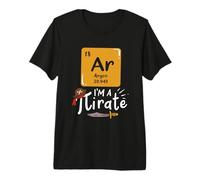 Pirate - Funny Chemistry Teacher 3.14 Hat Hook Pi Day Pun Premium T-Shirt