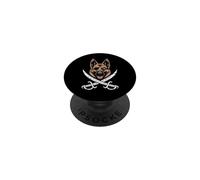 Pirate German Shepherd Accessories Dogs German Shepherd PopSockets Adhesive PopGrip
