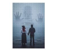 Pirate Ghost Ship Vivid Jigsaw Puzzle for Adults, 300 PCS | For home use: Jigsaw Puzzle for Adults - gift for puzzle lovers with solo or shared puzzle time.