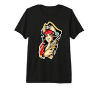 Pirate Girl Premium T-Shirt
