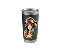 Pirate Girl Stainless Steel Insulated Tumbler