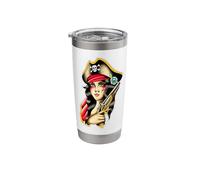 Pirate Girl Stainless Steel Insulated Tumbler