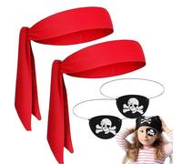 Pirate Hat & Patch on The,Pirate Hat for Men - Pirate Captain Hats with Patches in the s - Halloween Pirate Party Favor, Costume Costume Party Caps