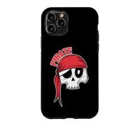 Pirate Head with red Bandana Case for iPhone 11 Pro