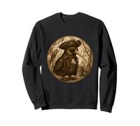 Pirate Kiwi Vintage Etching Sweatshirt