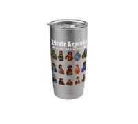 Pirate Legends Stainless Steel Insulated Tumbler