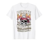 Pirate Mom Funny Family Captain Shirt T-Shirt