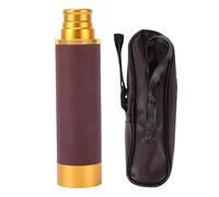 Pirate Monocular Telescope, 25x30 High Definition Handheld Collapsible Telescope Pockets Mini Zoomable for Navigation Voyage View Outdoor Hiking Camping Birds Watching Travel