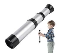 Pirate Monocular Telescope - Captain Jack's Spyglass | Retractable Handheld Telescope for Kids - Educational Science Toy Telescoping Scope for Outdoor Adventure and Role Play