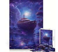 Pirate Mysterious 1000 Piece Jigsaw Puzzle for Teenagers Logic Toy Group Play Precision Cut Thoughtful Gift (38x26cm)