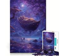 Pirate Mysterious 1000 Piece Jigsaw Puzzles for Adults Smart Reason Toy Quiet Fun Smooth Edge Festival Gift (38x26cm)