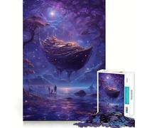 Pirate Mysterious 1000 Pieces Jigsaws Adults Puzzles Gifts Logic Ability Toy Slow Enjoy Accurate Cut Stylish Gift (50x75cm)