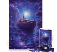 Pirate Mysterious for Adults 1000 Piece Jigsaw Puzzle Mind Exercise Toy Family Joy Precision Cut Lovely Gift (50x75cm)