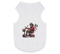 'Pirate On Mobility Scooter' Pet Dog/Cat T-Shirt (PT00138195)
